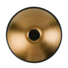 Load image into Gallery viewer, 432/440Hz 12notes Gold handpan 22inch D minor steel tongue drum yoga