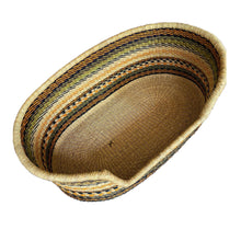 Load image into Gallery viewer, Handwoven Bolga Ghana Dog Bed - COLORS WILL VARY