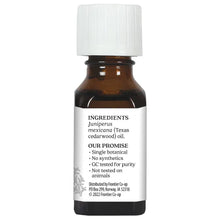 Load image into Gallery viewer, Aura Cacia Cedarwood, Texas .5 oz