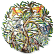 Load image into Gallery viewer, 24 inch Painted Tree with Birds - Croix des Bouquets