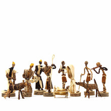 Load image into Gallery viewer, Banana Fiber Nativity Set - Esther Kariuki