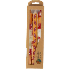 Load image into Gallery viewer, Tall Hand Painted Candles - Three in Box - Kimeta Design - Nobunto