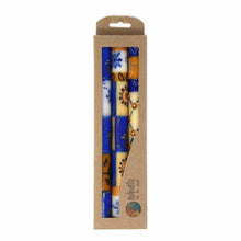 Load image into Gallery viewer, Tall Hand Painted Candles - Three in Box - Durra Design - Nobunto