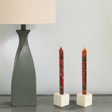 Load image into Gallery viewer, Set of Three Boxed Tall Hand-Painted Candles - Bongazi Design - Nobunto