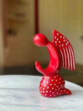 Load image into Gallery viewer, Praying Angel Soapstone Sculpture - Red Finish