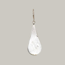 Load image into Gallery viewer, Teardrop Abalone and Mother of Pearl Drop Earrings