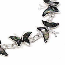 Load image into Gallery viewer, Bracelet, Abalone Butterflies