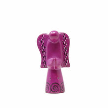 Load image into Gallery viewer, Soapstone Angel Sculptures, Fushia