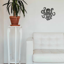 Load image into Gallery viewer, Octopus Nautical Haitian Steel Drum Wall Art x 16