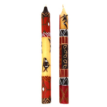 Load image into Gallery viewer, Tall Hand Painted Candles - Pair - Damisi Design - Nobunto