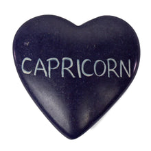 Load image into Gallery viewer, Zodiac Soapstone Hearts, Pack of 5: CAPRICORN