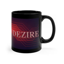 Load image into Gallery viewer, EOD Red Circuit Black mug 11oz