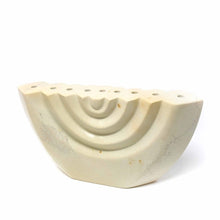 Load image into Gallery viewer, Soapstone White Menorah - Smolart