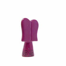 Load image into Gallery viewer, Soapstone Angel Sculptures, Fushia