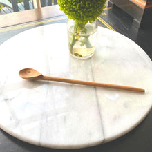 Load image into Gallery viewer, Olive Wood Long Appetizer Spoon, Set of 3