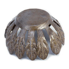 Load image into Gallery viewer, Decorative Drum Art Bowl or Votive, Mango Leaf
