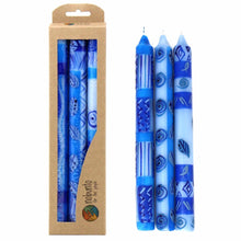 Load image into Gallery viewer, Tall Hand Painted Candles - Three in Box - Feruzi Design - Nobunto