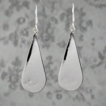 Load image into Gallery viewer, Abalone & Turquoise Striped Teardrop Earrings