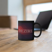Load image into Gallery viewer, EOD Red Circuit Black mug 11oz