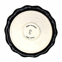 Load image into Gallery viewer, Encantada Handmade Pottery Serving Dish, Black & White