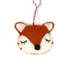 Load image into Gallery viewer, Christmas Ornament: Fox - Global Groove (H)