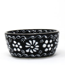 Load image into Gallery viewer, Set of 2 Encantada Handmade Pottery Appetizer & Dip Bowl, Ink