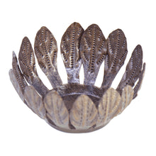 Load image into Gallery viewer, Decorative Drum Art Bowl or Votive, Mango Leaf