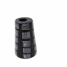 Load image into Gallery viewer, Tall Round Soapstone Candle Holder