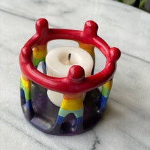 Load image into Gallery viewer, Rainbow Circle of Friends Painted Sculpture, 3 to 3.5-inch