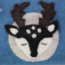 Load image into Gallery viewer, Hand Crafted Felt: Stag Pouch