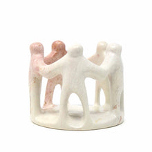 Load image into Gallery viewer, Natural Soapstone Circle of Friends Sculpture