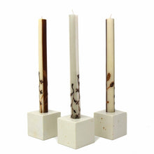 Load image into Gallery viewer, Tall Hand Painted Candles - Three in Box - Kiwanja Design - Nobunto