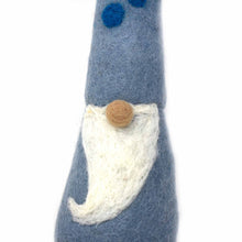 Load image into Gallery viewer, Winter Blues Felt Gnomes Trio, Set of 3