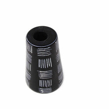 Load image into Gallery viewer, Tall Round Soapstone Candle Holder