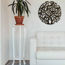 Load image into Gallery viewer, Double Tree of Life Metal Wall Art 24-inch Diameter - Croix des Bouquets