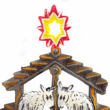 Load image into Gallery viewer, Haitian Metal Drum Tabletop Nativity with Barn Animals