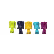 Load image into Gallery viewer, Soapstone Angel Sculptures, Fushia