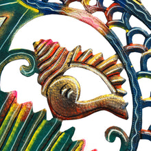 Load image into Gallery viewer, 24 inch Painted Fish & Shell - Caribbean Craft