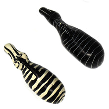 Load image into Gallery viewer, Zebra Soapstone Sculptures, Set of 2