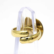 Load image into Gallery viewer, Domed Adjustable Brass Ring