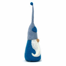 Load image into Gallery viewer, Winter Blues Felt Gnomes Trio, Set of 3