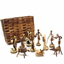 Load image into Gallery viewer, Banana Fiber Nativity Set - Esther Kariuki