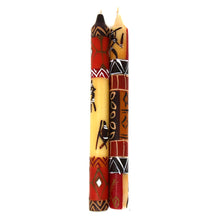 Load image into Gallery viewer, Tall Hand Painted Candles - Pair - Damisi Design - Nobunto