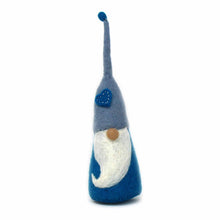 Load image into Gallery viewer, Winter Blues Felt Gnomes Trio, Set of 3