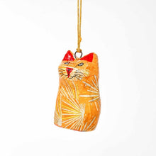 Load image into Gallery viewer, Handpainted Ornament Cat Figurine - Pack of 3