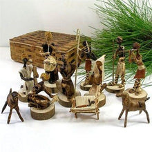 Load image into Gallery viewer, Banana Fiber Nativity Set - Esther Kariuki