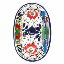 Load image into Gallery viewer, Handmade Pottery Butter Dish, Dots & Flowers - Encantada