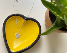 Load image into Gallery viewer, Silverpolished Heart Necklace