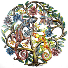 Load image into Gallery viewer, 24 inch Painted Gecko Tree of Life - Croix des Bouquets