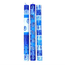 Load image into Gallery viewer, Tall Hand Painted Candles - Three in Box - Feruzi Design - Nobunto